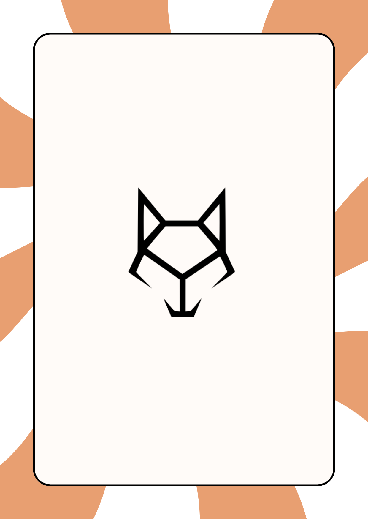 Carte cadeau Wolfactiv - Recto